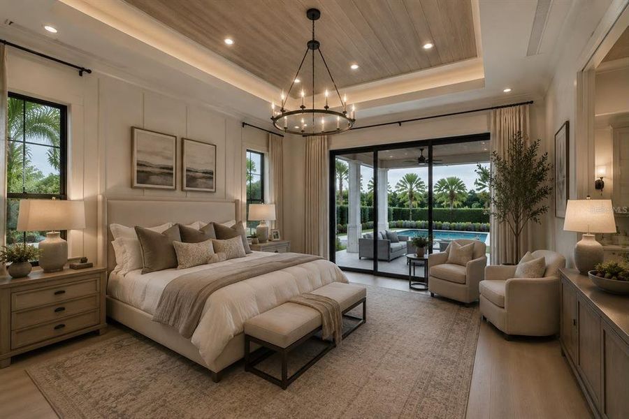 Furnished interior view inside a new home in , Lithia (Image 8).