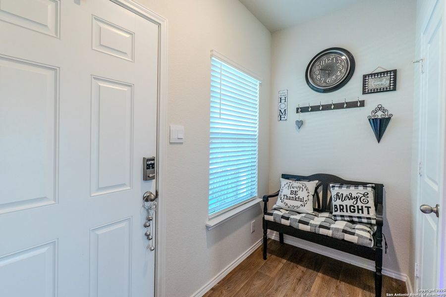 Furnished interior view inside a new home in The Links at River Bend, Floresville (Image 9).