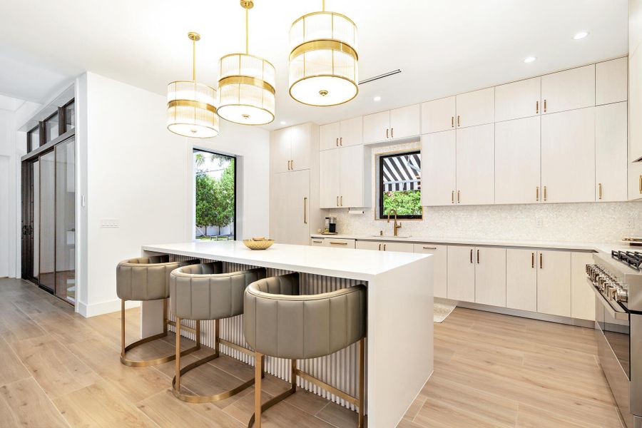 Furnished interior view inside a new home in , West Palm Beach (Image 3).