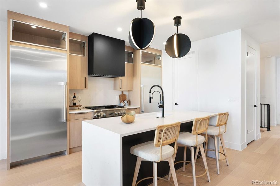 Furnished interior view inside a new home in , Denver (Image 28).