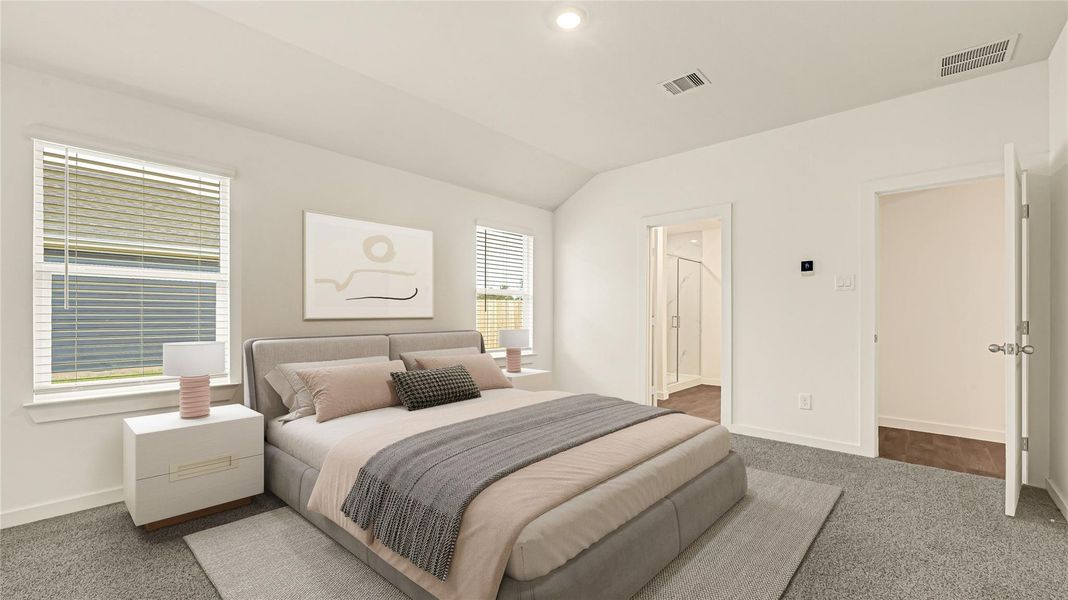 Furnished interior view inside a new home in Holly Ridge, Rosenberg (Image 11).