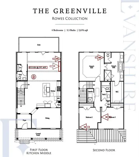 2D floor plan layout of this home in , Duluth, GA (Image 6). 2D floor plan layout of this home in , Duluth, GA (Image 6).