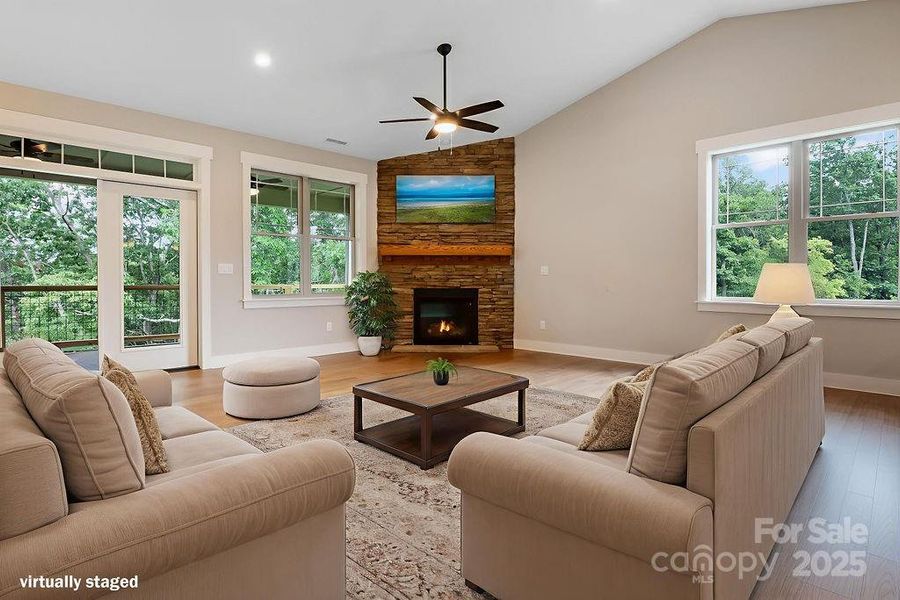 Furnished interior view inside a new home in , Arden (Image 26).