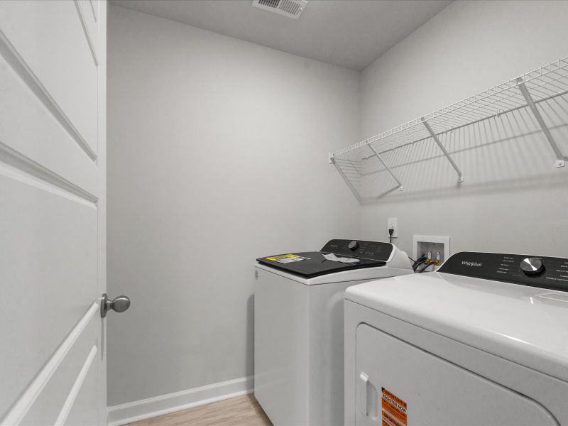 Close-up of interior finishes inside a home in Avalon Townes, Lyman (Image 7).