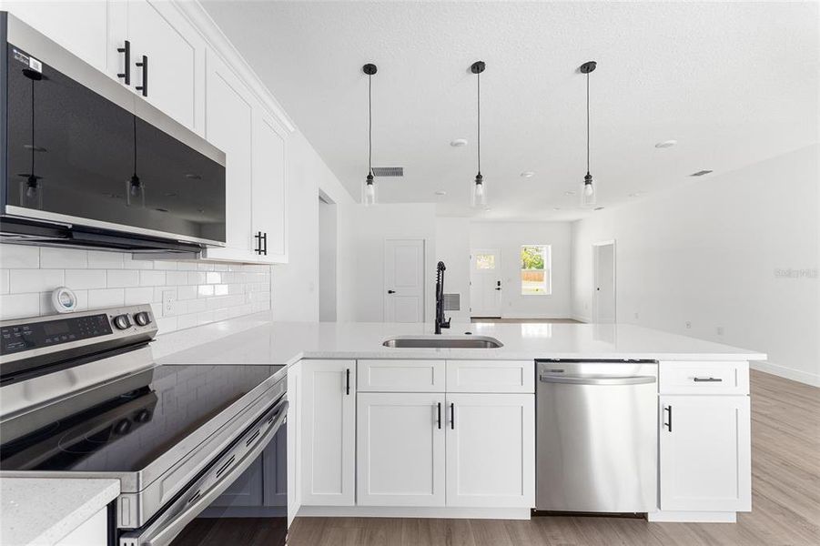 Furnished interior view inside a new home in , Citrus Springs (Image 8).