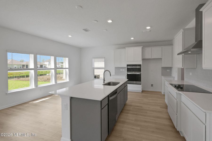 Furnished interior view inside a new home in Hyland Trail, Green Cove Springs (Image 13).