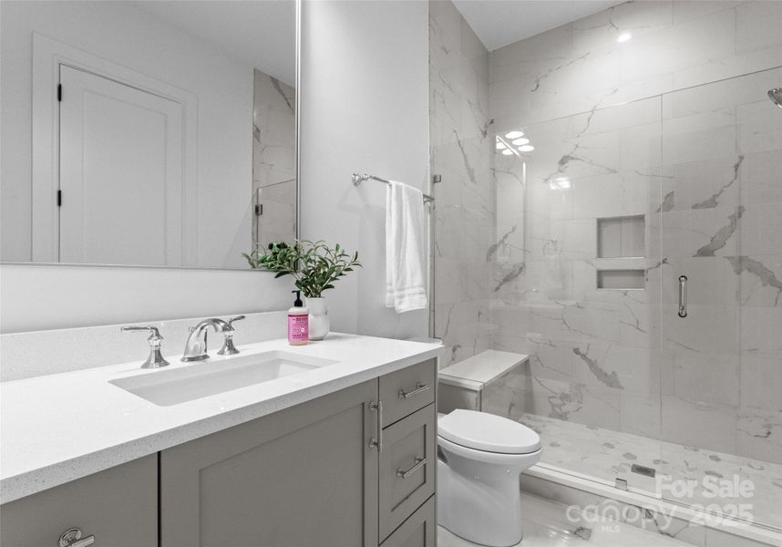 Furnished interior view inside a new home in , Weddington (Image 5).