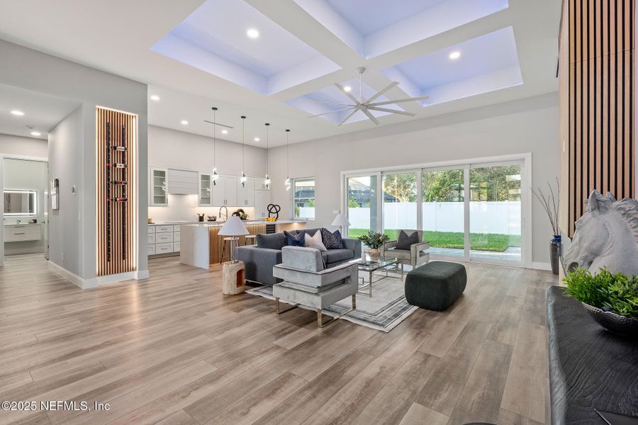 Furnished interior view inside a new home in , Palm Coast (Image 60). Furnished interior view inside a new home in , Palm Coast (Image 60).