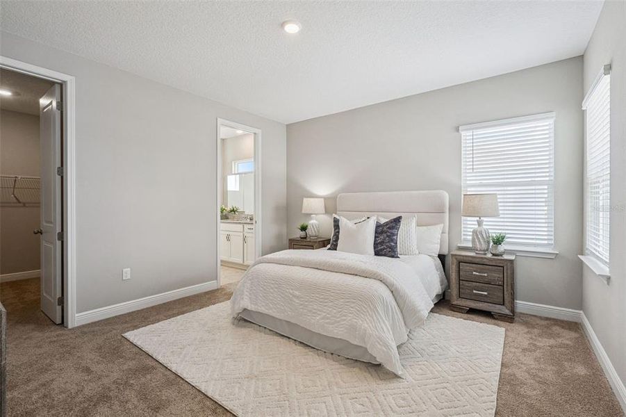 Furnished interior view inside a new home in Laureate Park, Orlando (Image 14).