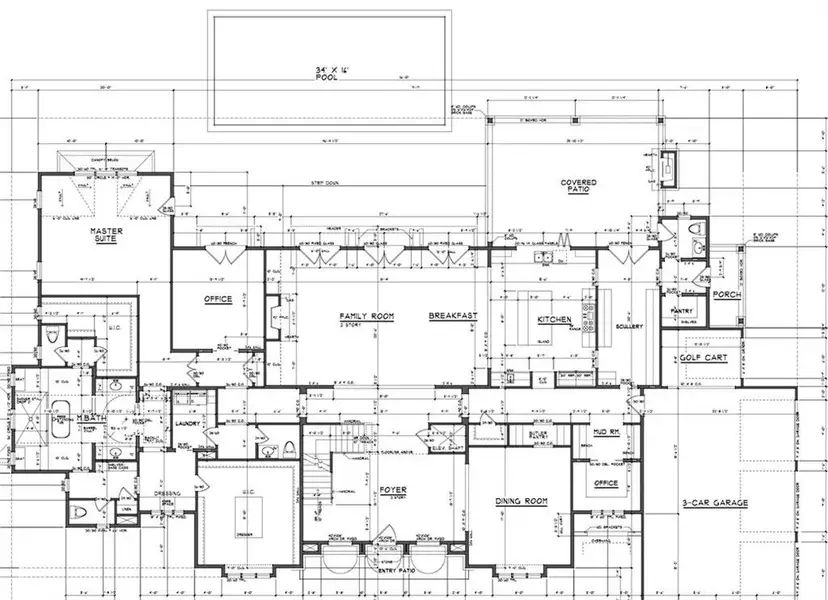 2D floor plan layout of this home in , Ball Ground, GA (Image 4).