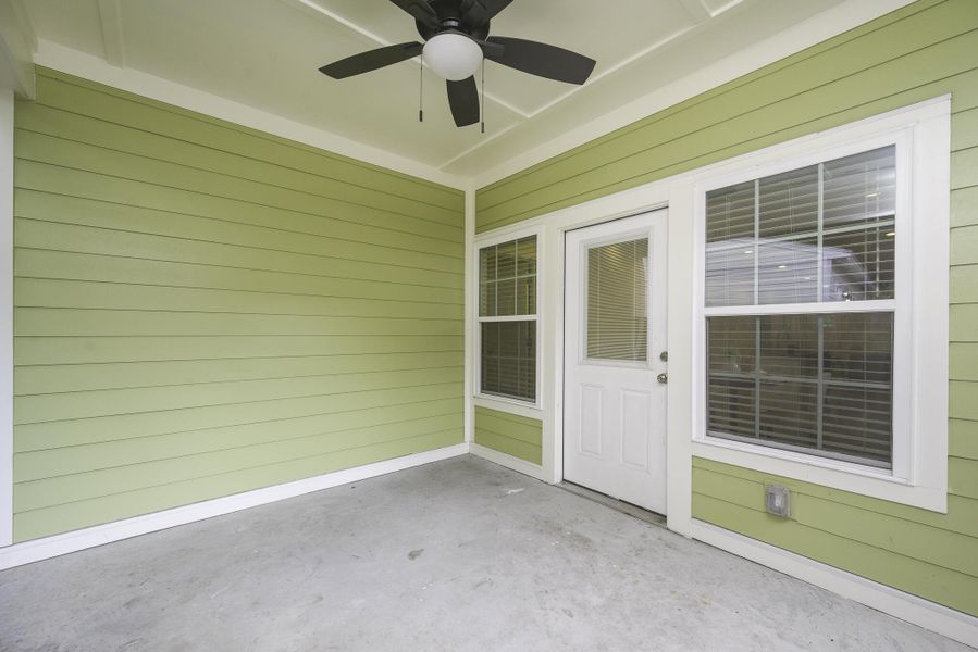 Exterior details and patio area of a home in , North Charleston (Image 26). Exterior details and patio area of a home in , North Charleston (Image 26).