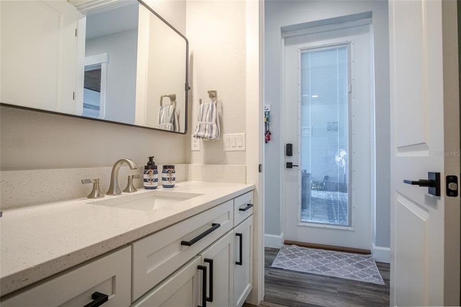 Furnished interior view inside a new home in , Auburndale (Image 15).