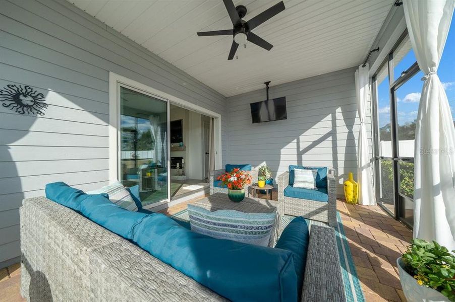 Exterior details and patio area of a home in , Ocala (Image 26).