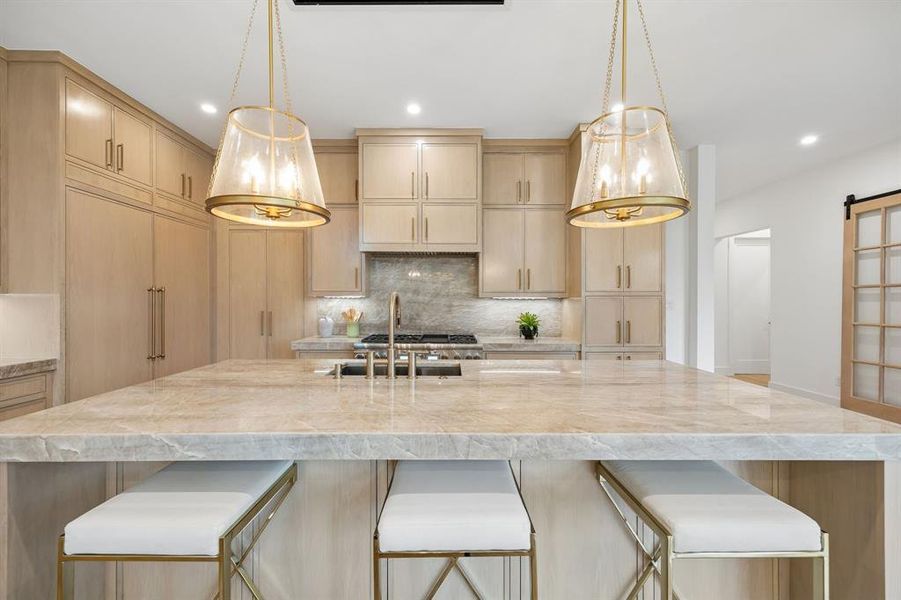 Furnished interior view inside a new home in , Dallas (Image 6).