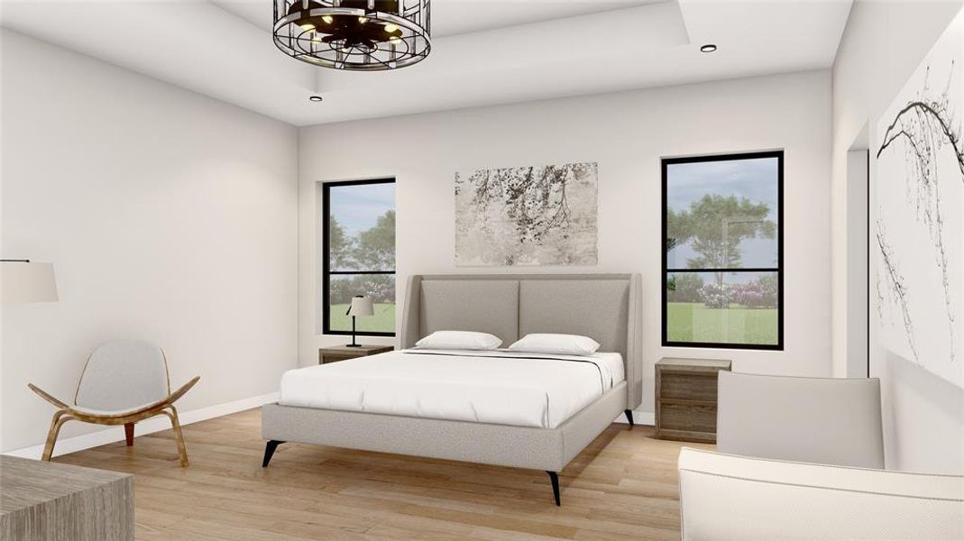 Furnished interior view inside a new home in , Driftwood (Image 3).