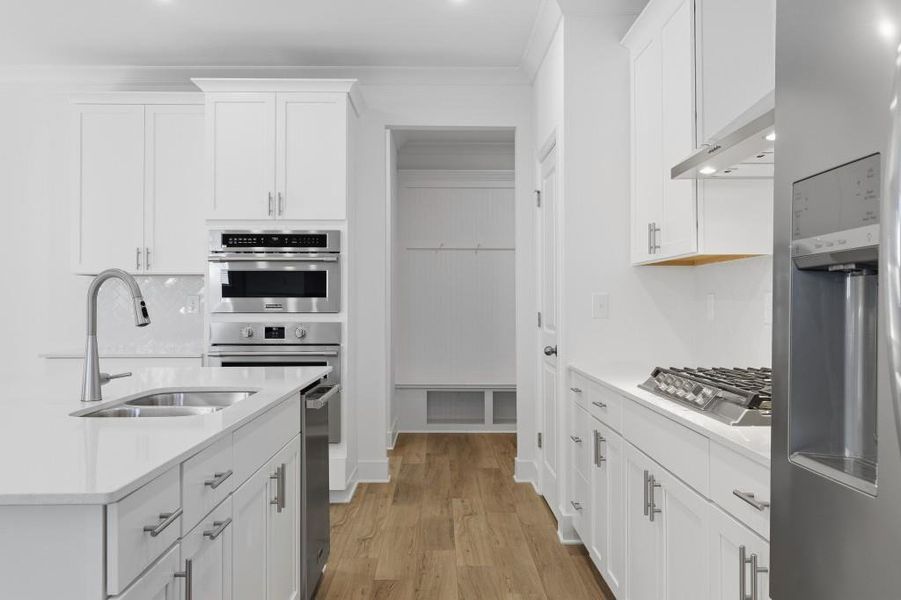 Furnished interior view inside a new home in Wellington Estates, Madison (Image 7). Furnished interior view inside a new home in Wellington Estates, Madison (Image 7).