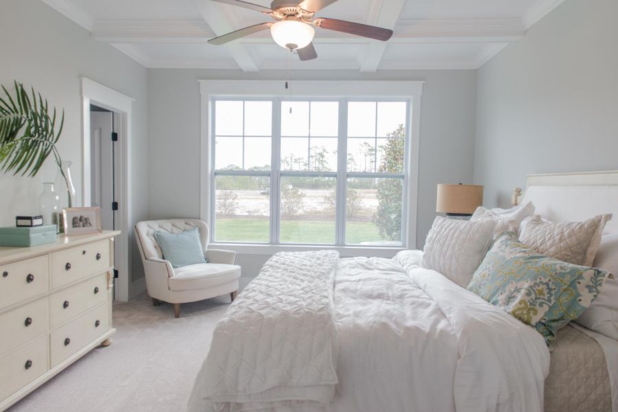 Representative furnished interior of a home built from the Helmsley by Bill Clark Homes in The Sanctuary at Sunset Beach, Sunset Beach (Image 102). Representative furnished interior of a home built from the Helmsley by Bill Clark Homes in The Sanctuary at Sunset Beach, Sunset Beach (Image 102).