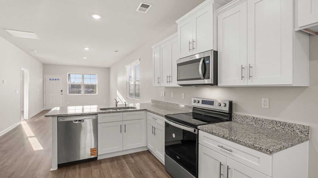 Furnished interior view inside a new home in Bellemeade Landing, Augusta (Image 4).