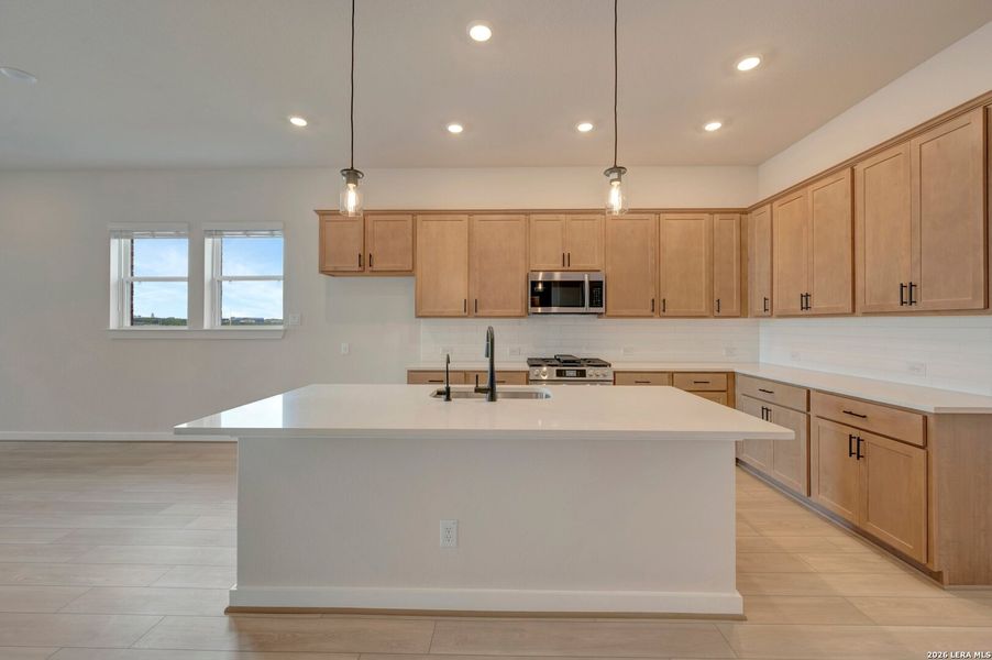 Furnished interior view inside a new home in Mayfair - Select Garden Series, New Braunfels (Image 7).