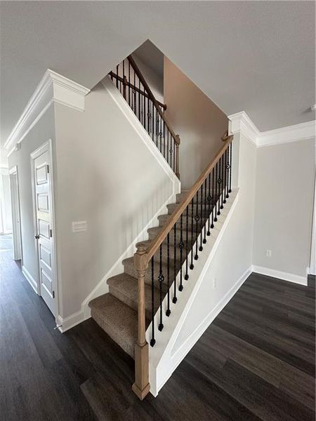 Spacious, unfurnished interior of a new home in Mirror Lake at South Harbour, Villa Rica (Image 32).