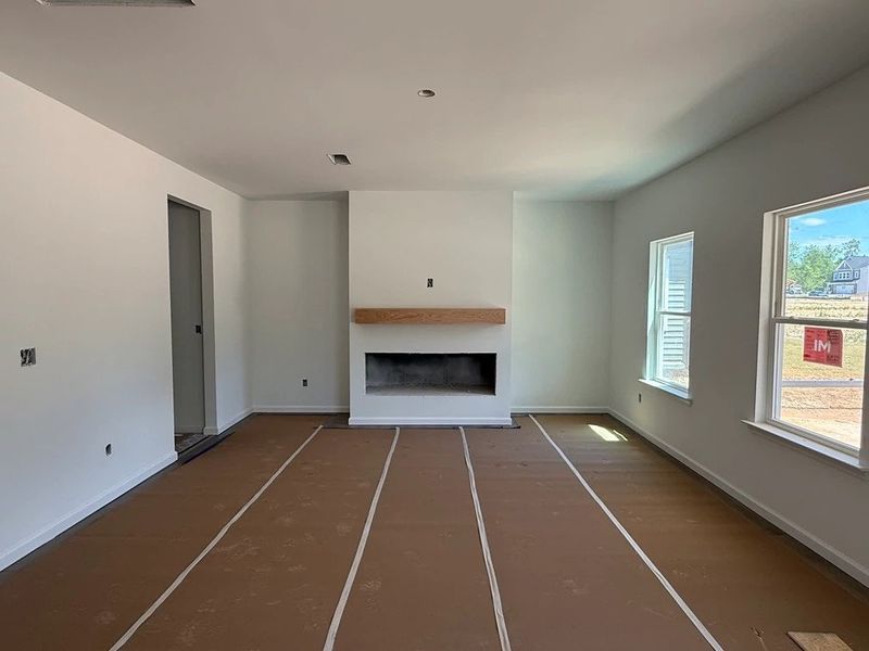 In-progress construction of a new home in The Point, Rolesville, NC (Image 18).