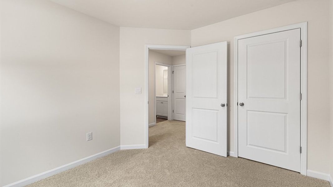 Spacious, unfurnished interior of a new home in The Townes at Honeycutt Oaks, Angier (Image 14). Spacious, unfurnished interior of a new home in The Townes at Honeycutt Oaks, Angier (Image 14).