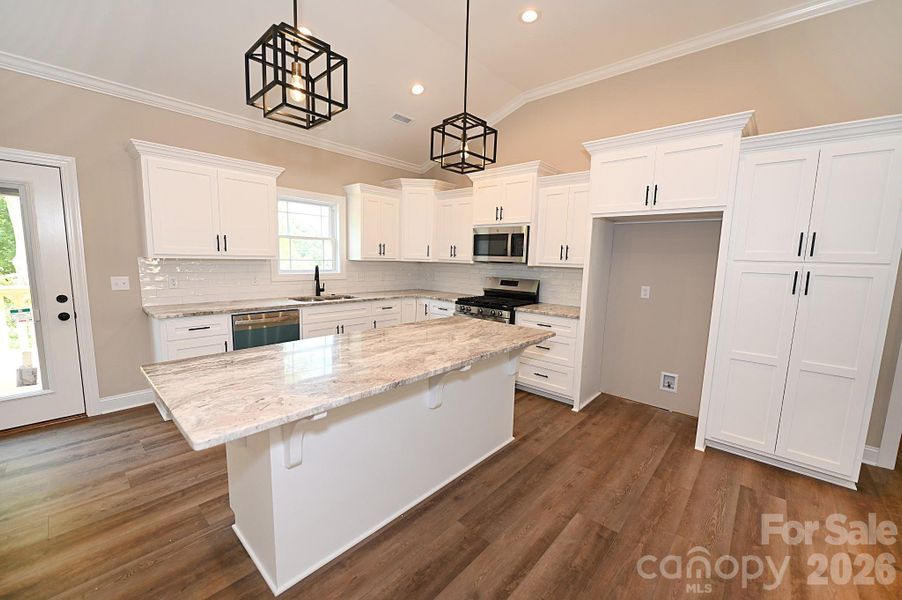 Furnished interior view inside a new home in , Hickory (Image 8).