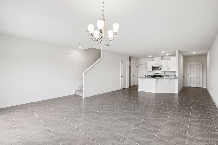 Spacious, unfurnished interior of a new home in Reserve at Forest Lake Townhomes, Lake Wales (Image 13). Spacious, unfurnished interior of a new home in Reserve at Forest Lake Townhomes, Lake Wales (Image 13).
