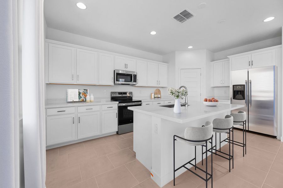Furnished interior view inside a new home in Artisan at Asante Vista Collection, Surprise (Image 6).