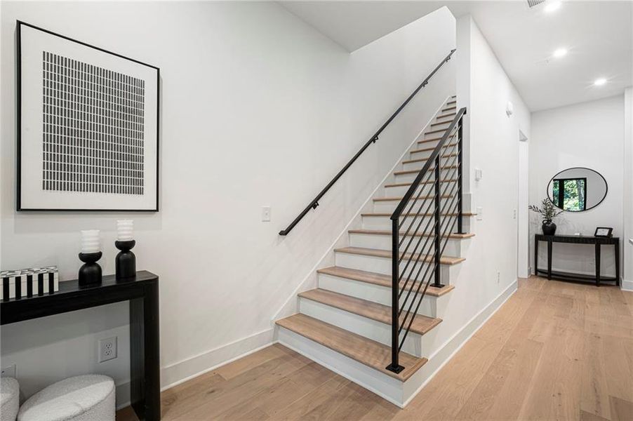 Furnished interior view inside a new home in , Atlanta (Image 4).