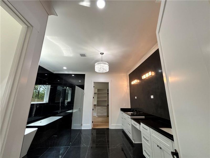 Furnished interior view inside a new home in , Buford (Image 5).