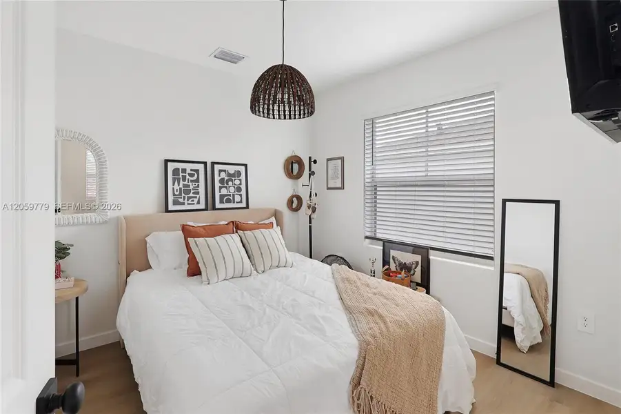 Furnished interior view inside a new home in , Florida City (Image 9).