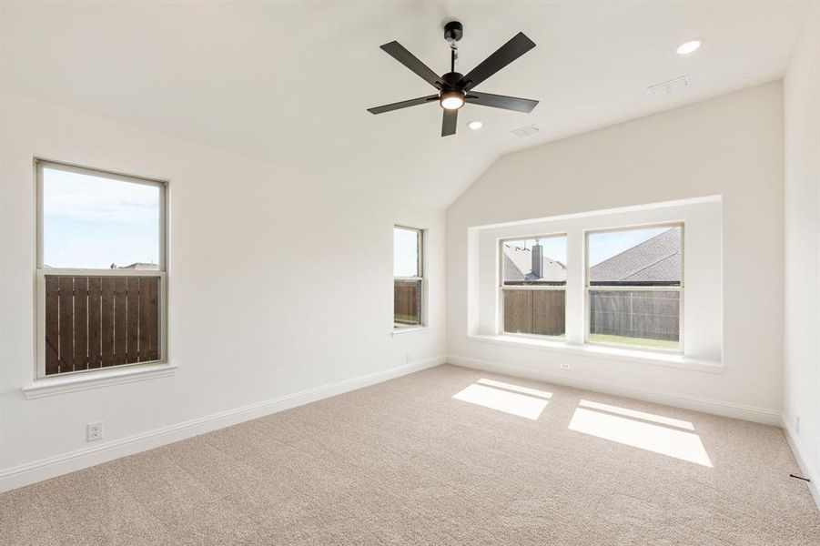 Spacious, unfurnished interior of a new home in Star Ranch Classic 50, Godley (Image 25). Spacious, unfurnished interior of a new home in Star Ranch Classic 50, Godley (Image 25).