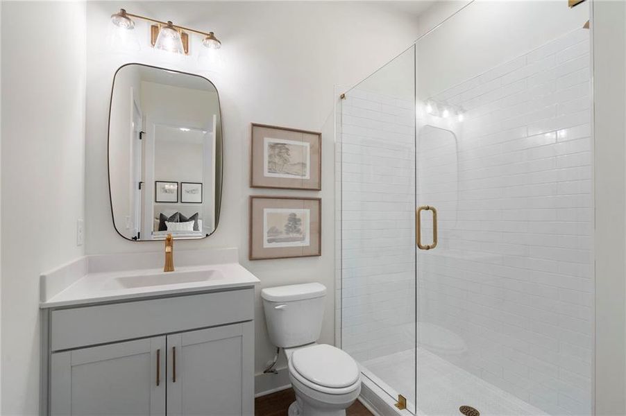 Furnished interior view inside a new home in , Atlanta (Image 5).