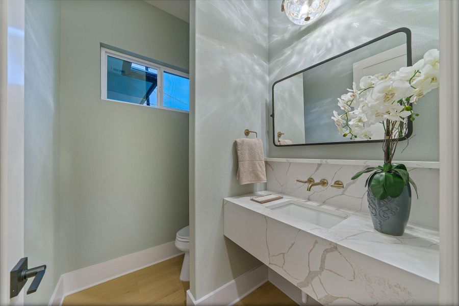 Furnished interior view inside a new home in , Johnson City (Image 16).