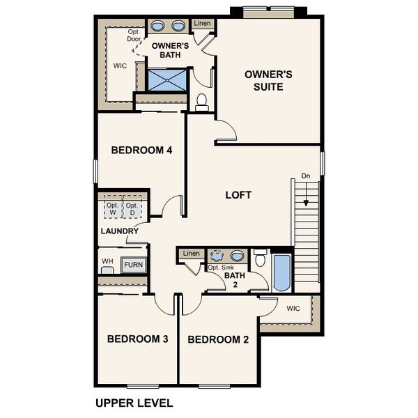 2D floor plan layout of this home in Farmlore, Brighton, CO (Image 3).