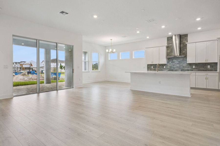 Spacious, unfurnished interior of a new home in Northlake at Ovation, Winter Garden (Image 15). Spacious, unfurnished interior of a new home in Northlake at Ovation, Winter Garden (Image 15).