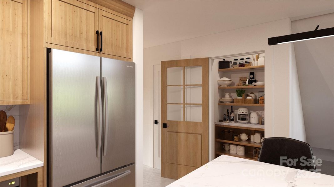 Furnished interior view inside a new home in , Connelly Springs (Image 15).