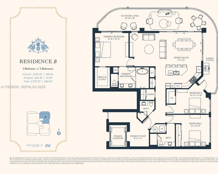 2D floor plan layout of this home in , Fort Lauderdale, FL (Image 5). 2D floor plan layout of this home in , Fort Lauderdale, FL (Image 5).