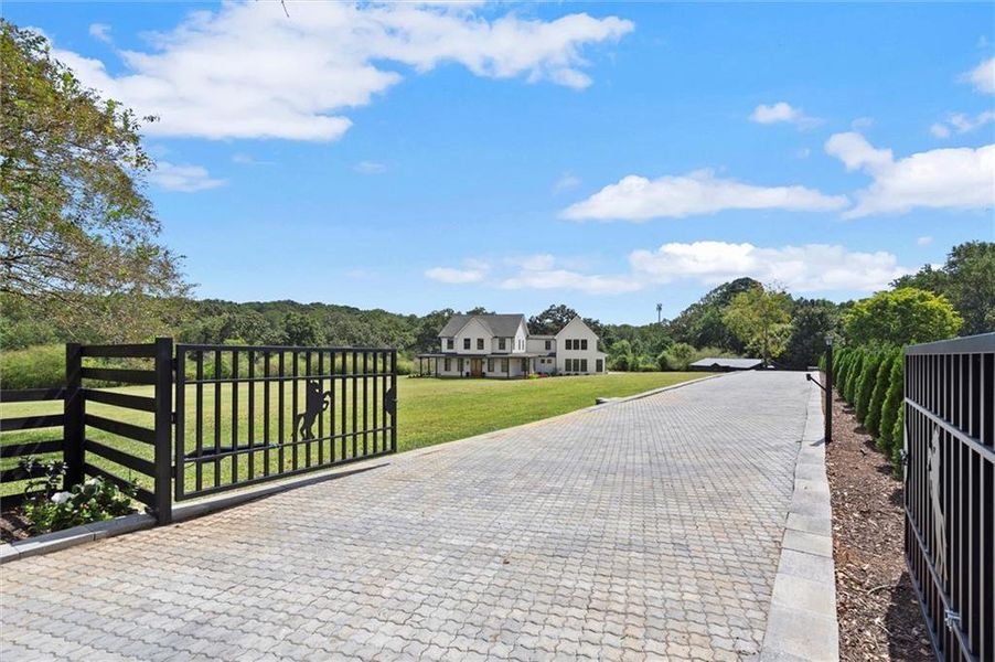Exterior details and patio area of a home in , Canton (Image 3).