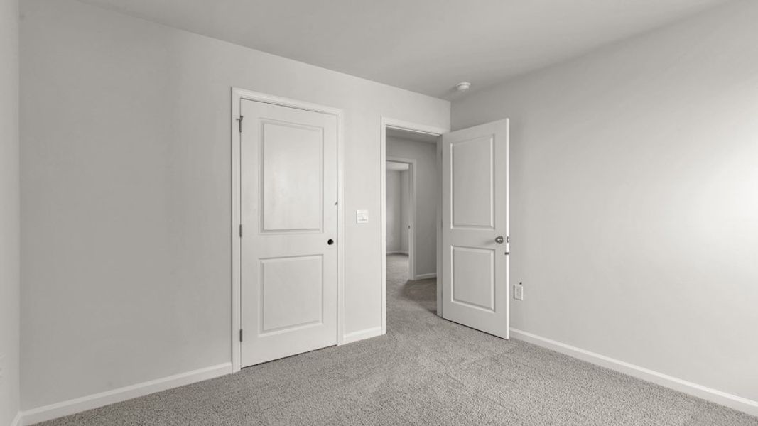 Spacious, unfurnished interior of a new home in Mount Hope Estates, Winston-Salem (Image 25). Spacious, unfurnished interior of a new home in Mount Hope Estates, Winston-Salem (Image 25).