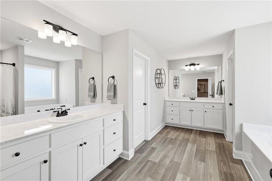 Furnished interior view inside a new home in , Winder (Image 19). Furnished interior view inside a new home in , Winder (Image 19).