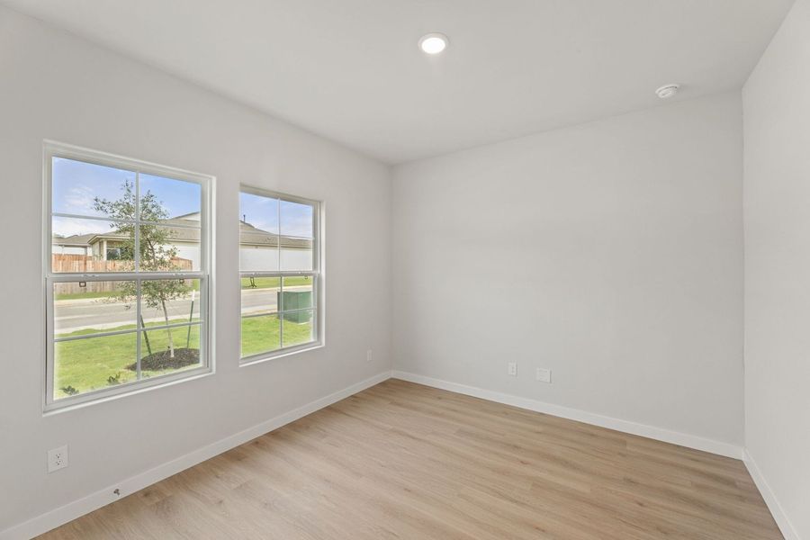 Representative unfurnished interior of a home built from the Abilene by Hakes Brothers in Hunters Ranch, San Antonio (Image 14).