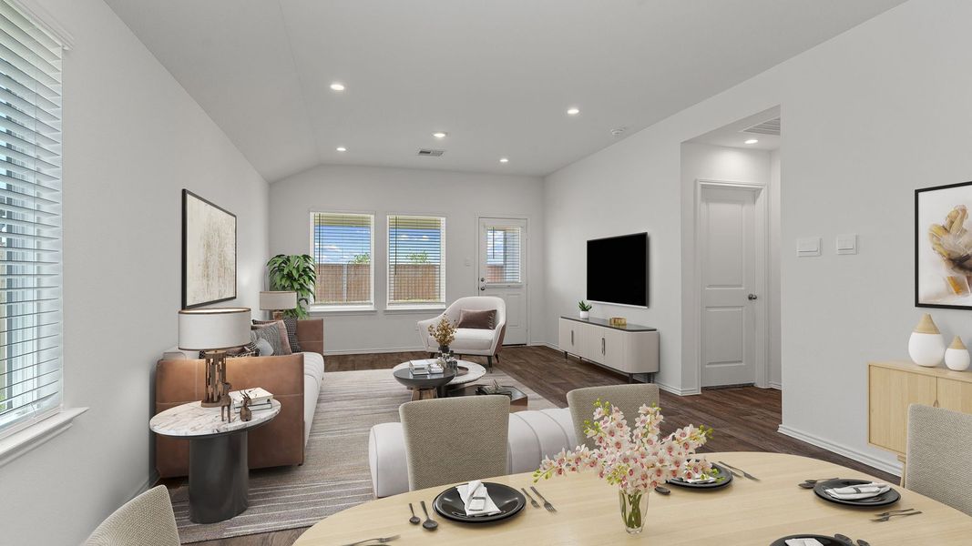 Furnished interior view inside a new home in Tamarron, Katy (Image 9). Furnished interior view inside a new home in Tamarron, Katy (Image 9).