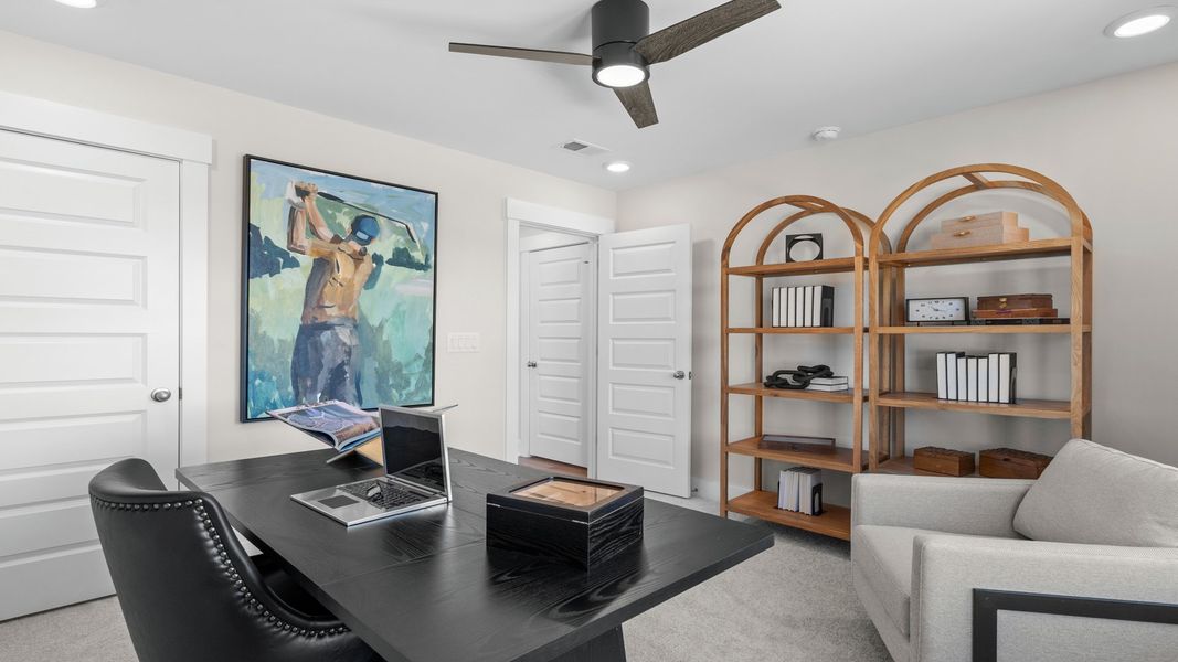 Representative furnished interior of a home built from the Lawson by DRB Homes in Townes at Carolina Forest, Myrtle Beach (Image 21).