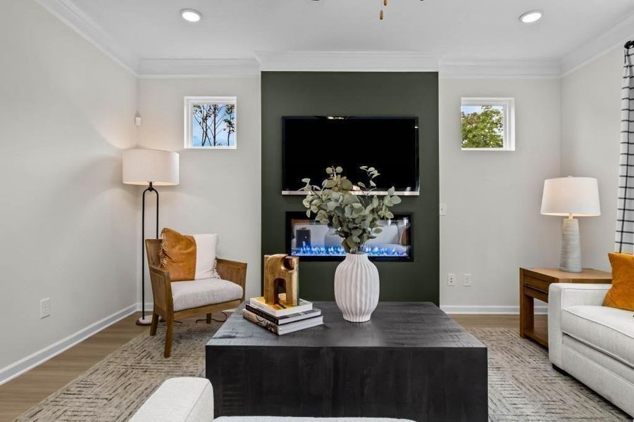 Furnished interior view inside a new home in Kingston Park, Kingston (Image 27).