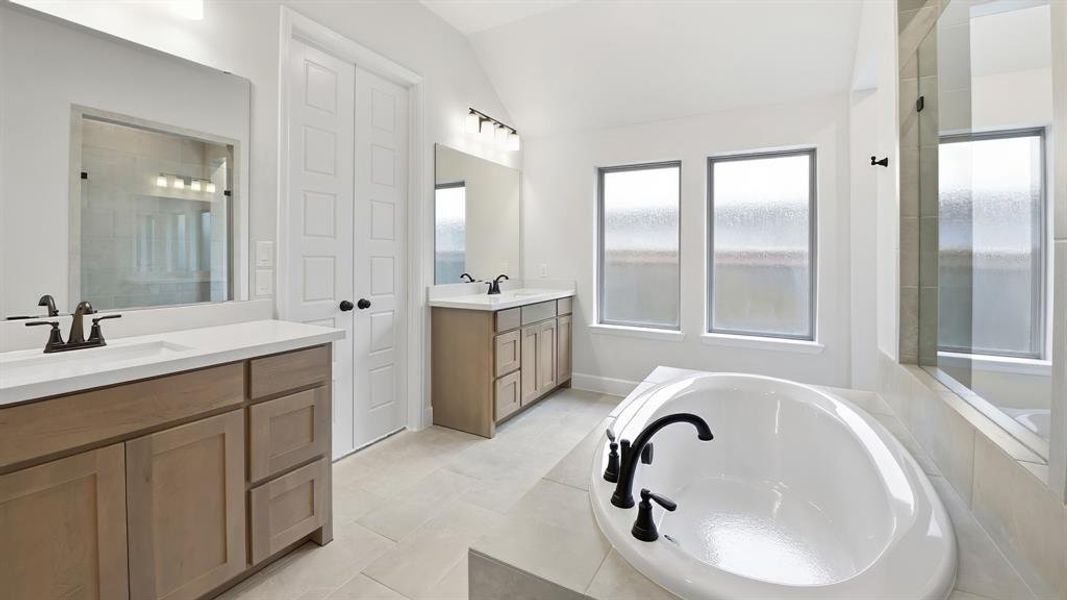 Furnished interior view inside a new home in Meraki, Forney (Image 14).
