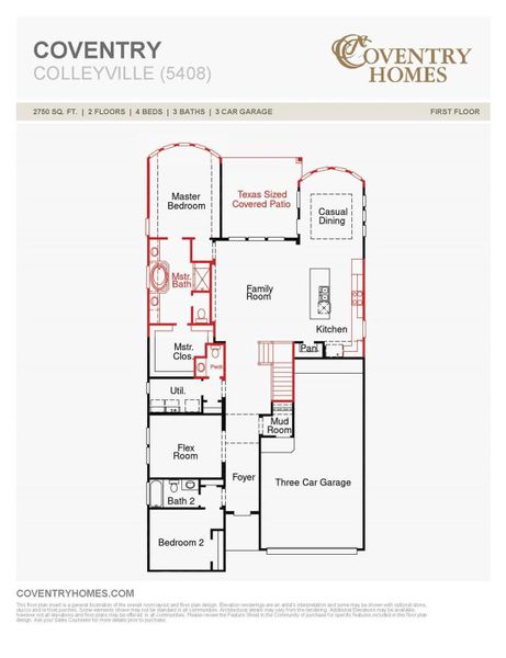 2D floor plan layout of this home in , League City, TX (Image 3). 2D floor plan layout of this home in , League City, TX (Image 3).