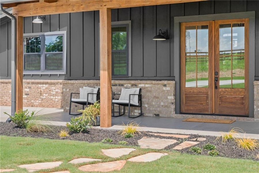 Exterior details and patio area of a home in , Clermont (Image 51). Exterior details and patio area of a home in , Clermont (Image 51).