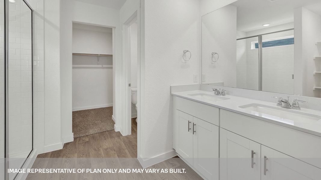 Representative furnished interior of a home built from the The Coleman by D.R. Horton in Sonoma Oaks, Fredericksburg (Image 11).